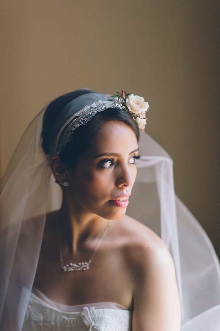 Bride portraits on the morning of her Mayfair Farms wedding in West Orange, NJ, captured by Northern NJ wedding photographer Ben Lau.