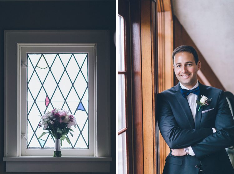 Groom portraits for a wedding at the Riviera in Massapequa, captured by NYC wedding photographer Ben Lau.