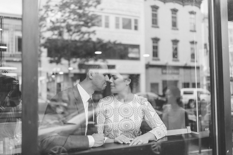 Red Bank engagement session, captured by Central NJ wedding photographer Ben Lau.