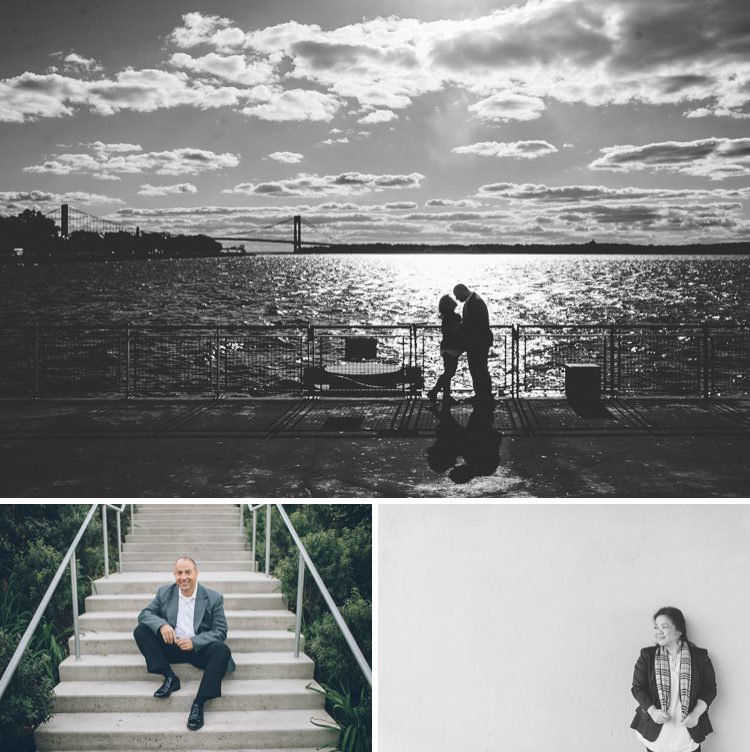 Brooklyn engagement session in DUMBO and Bay Ridge, captured by NYC wedding photographer Ben Lau.