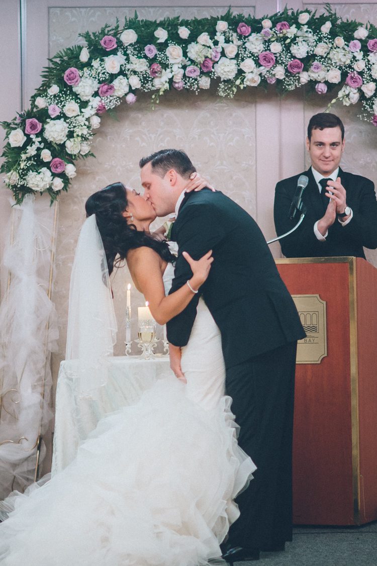 Russo's on the Bay wedding in Howard Beach, captured by NYC wedding photographer Ben Lau.