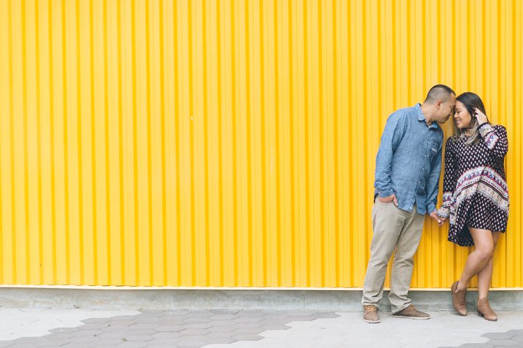 Coney Island engagement session in Brooklyn, NY, captured by Brooklyn wedding photographer Ben Lau.