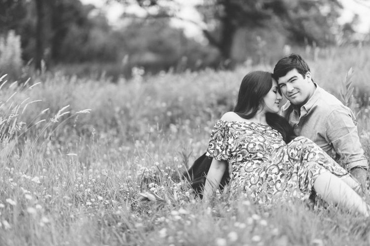 Willowwood Arboretum engagement session in Bedminster, NJ - captured by North Jersey wedding photographer Ben Lau.