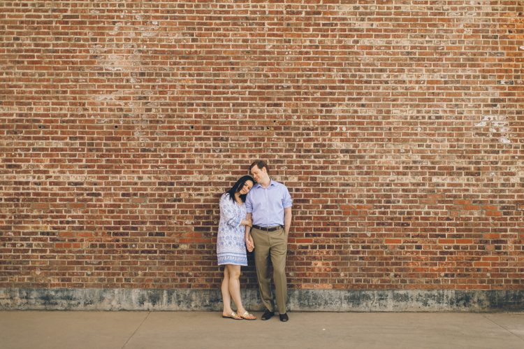 Fun engagement session in Hoboken, captured by contemporary NJ wedding photographer Ben Lau.
