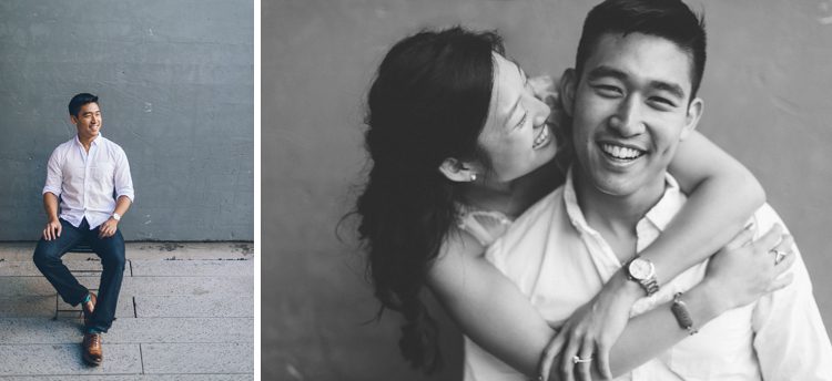 Fun NYC engagement session in Meatpacking and Central Park, captured by fun NYC wedding photographer Ben Lau.
