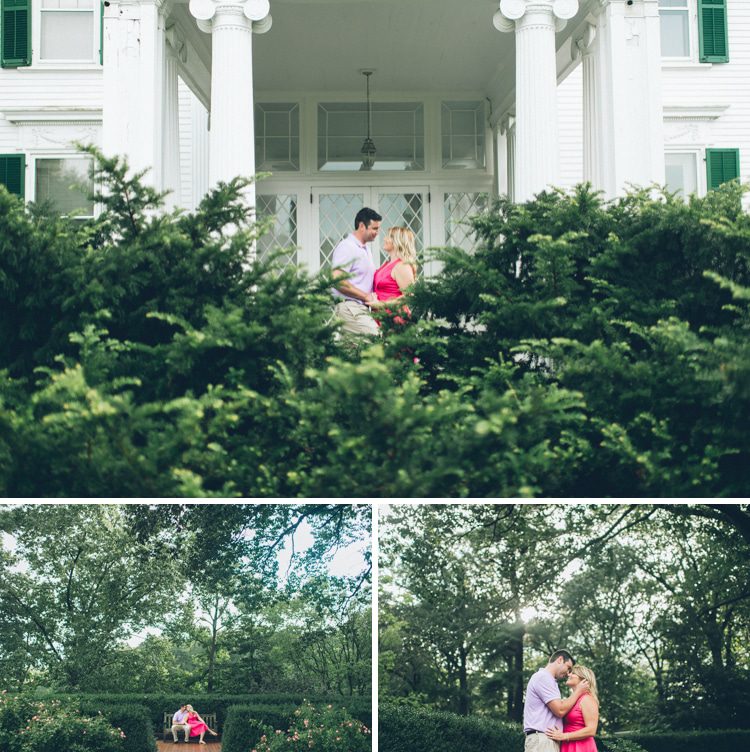 Frelinghuysen Arboretum engagement session in Morristown, NJ - captured by Northern Jersey wedding photographer Ben Lau.