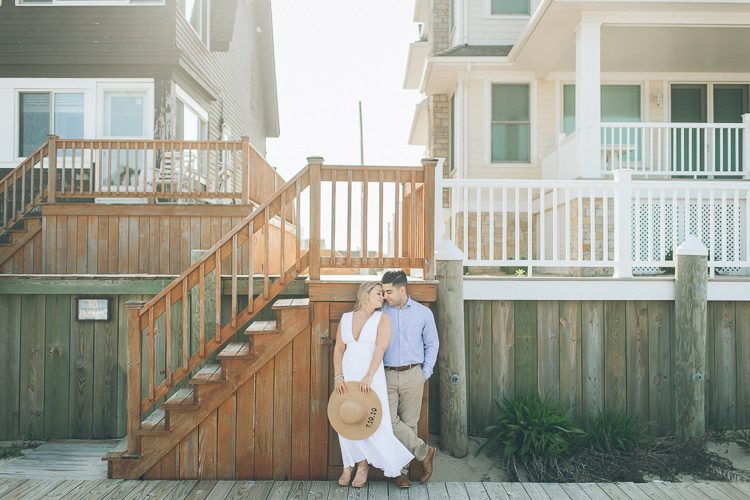 Lavalette engagement session down the Jersey Shore, captured by Central Jersey wedding photographer Ben Lau.