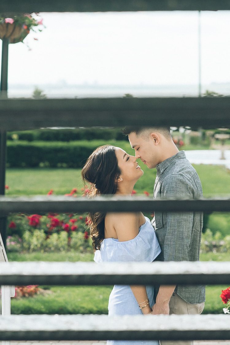 Great Neck, NY Engagement Session captured by NYC wedding photographer Ben Lau.