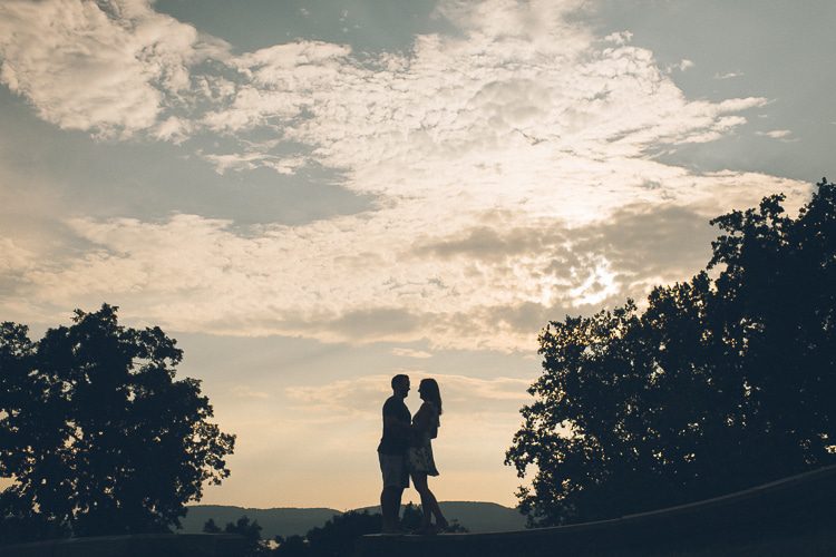 Rockefeller State Park engagement session in Pleasantville, NY, captured by Westchester wedding photographer Ben Lau.