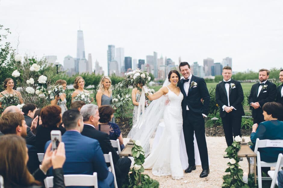 Liberty House wedding in Jersey City, captured by photojournalistic Northern NJ wedding photographer Ben Lau.