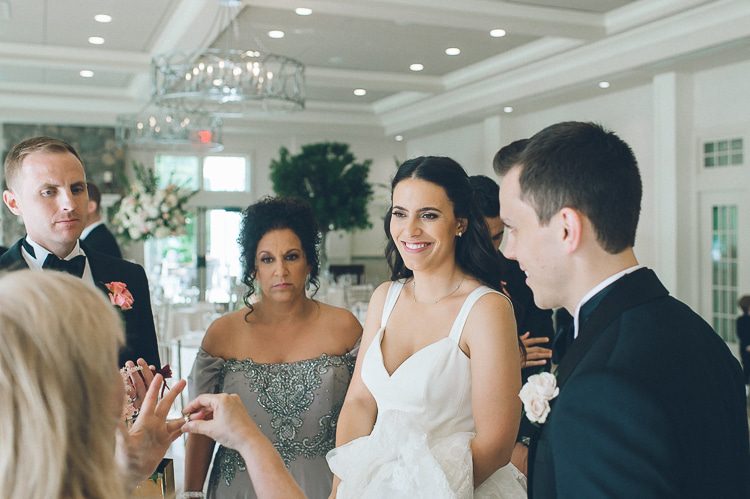 Indian Trail Club wedding captured by photojournalistic North Jersey wedding photographer Ben Lau.