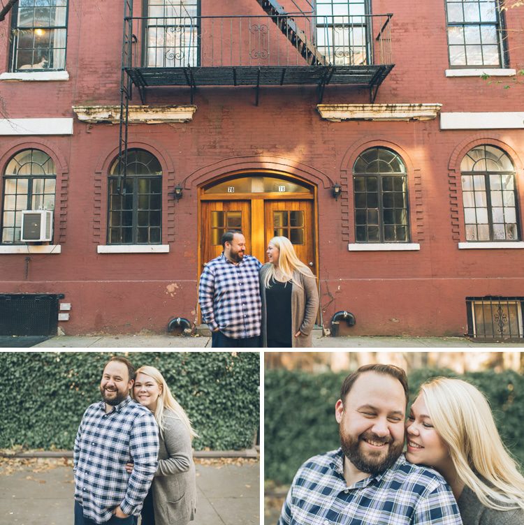 NYC engagement session in Meatpacking, High Line Park, Chelsea and West Village - captured by fun, photo documentary NYC wedding photographer Ben Lau.