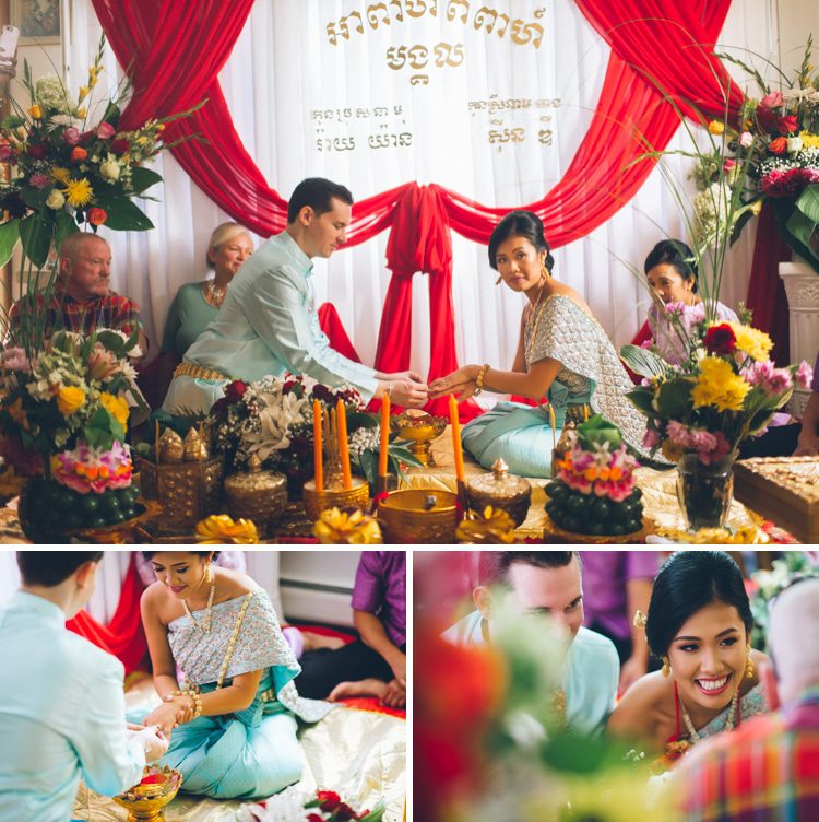 Cambodian wedding ceremony in Danbury, CT - captured by photojournalistic NJ wedding photographer Ben Lau.