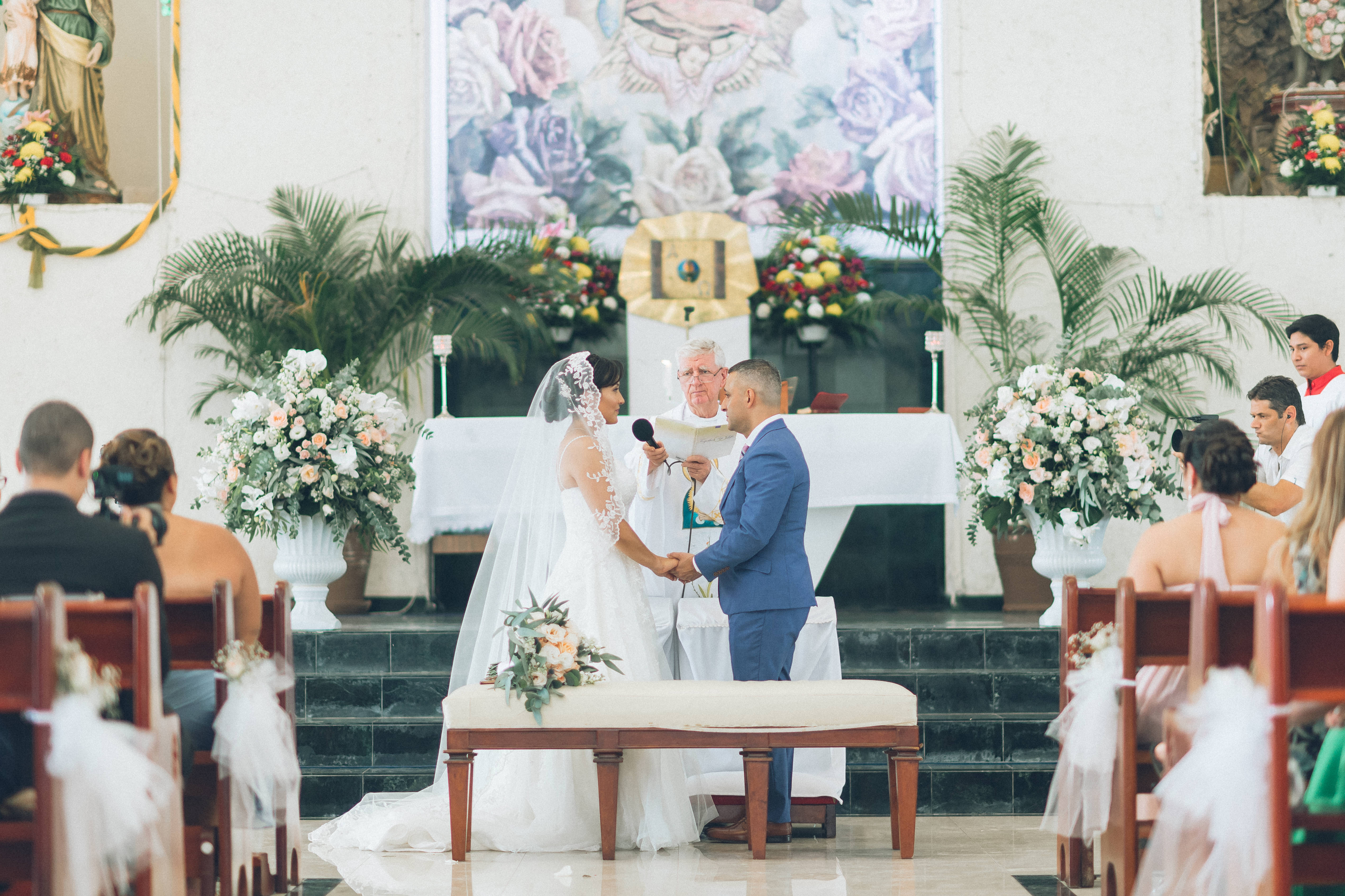 Paradisus Playa Del Carmen La Esmerelda Wedding in Mexico by photo-documentary destination wedding photographer Ben Lau.
