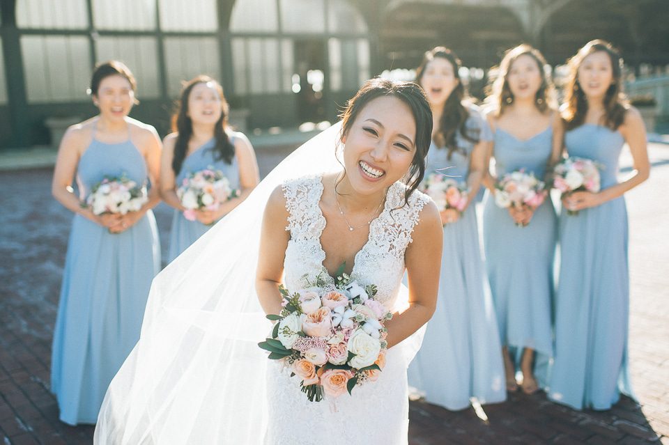 Martime Parc wedding in Jersey City, captured by North Jersey photojournalistic wedding photographer Ben Lau.