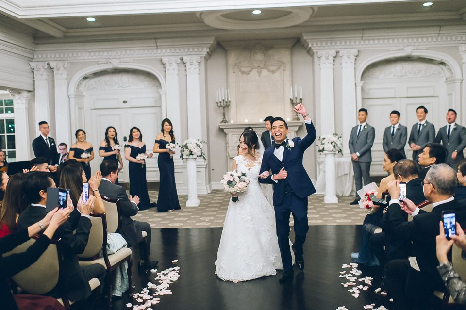 Park Savoy Wedding in North Jersey, captured by photojournalistic NJ wedding photographer Ben Lau.