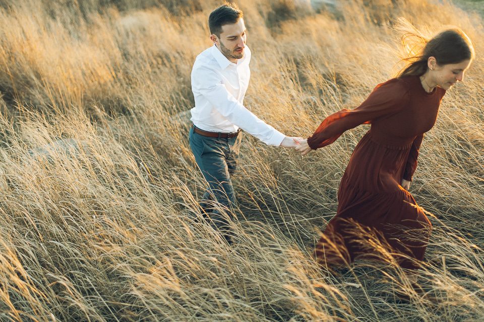 Bear Mountain engagement session in Hudson Valley, NY, captured by Hudson Valley wedding photographer Ben Lau.
