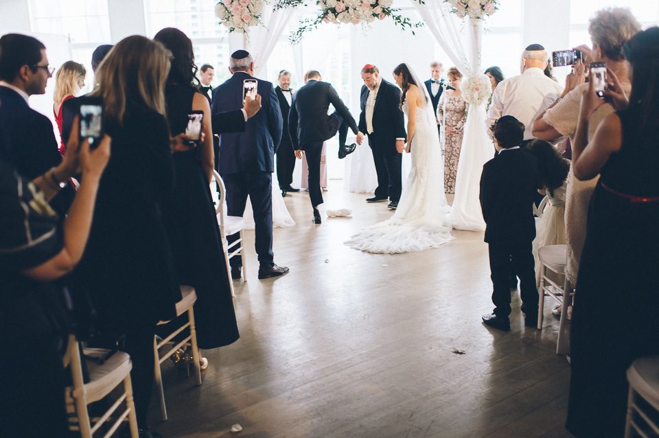 Maritime Parc wedding in Jersey City, captured by photojournalistic, candid wedding photographer Ben Lau.