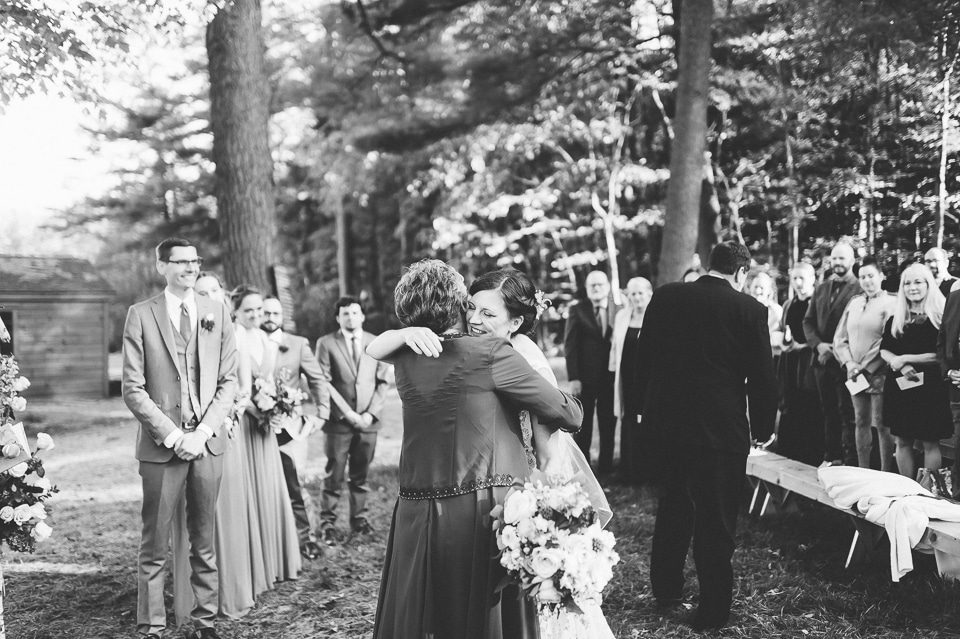 Bryn Mawr Campground wedding in the Poconos, captured by Poconos wedding photographer Ben Lau.