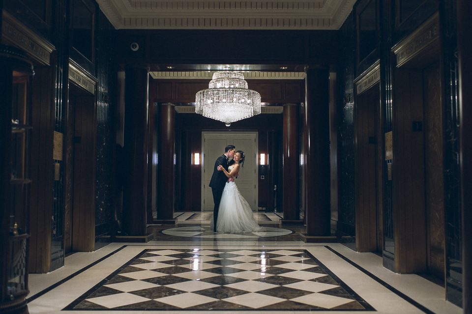 Essex House Wedding in NYC captured by fun, candid and photo journalistic wedding photographer Ben Lau.