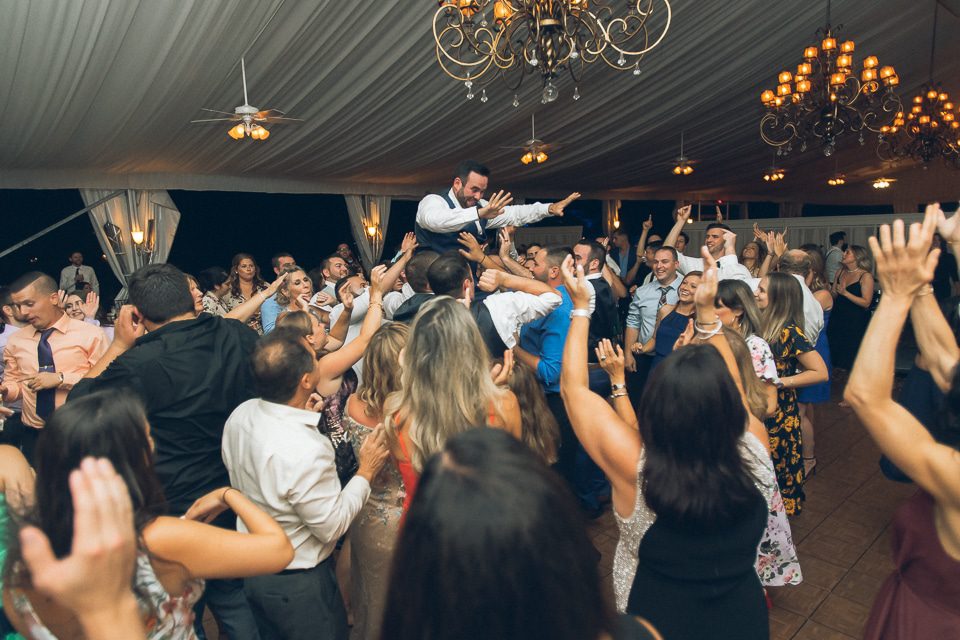 West Hills Country Club wedding in Hudson Valley, NY - captured by candid, photojournalistic Hudson Valley wedding photographer Ben Lau.