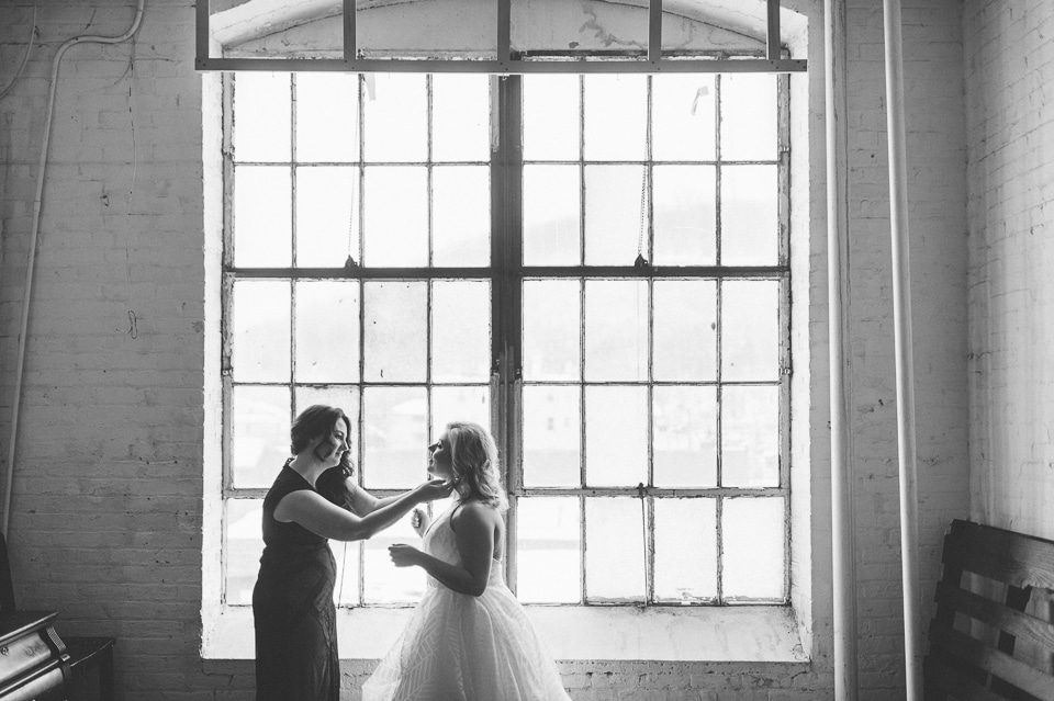 Art Factroy wedding in Paterson, NJ - captured by fun, candid, photojournalistic North Jersey wedding photographer Ben Lau.