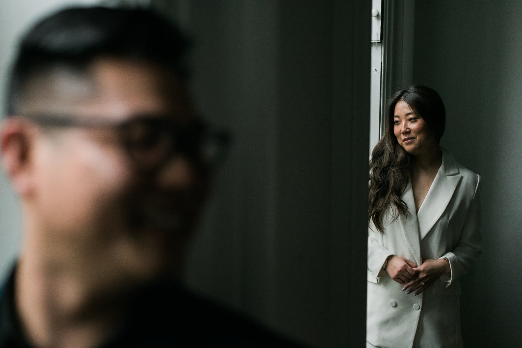 Brooklyn engagement session with NYC wedding photographer Ben Lau.