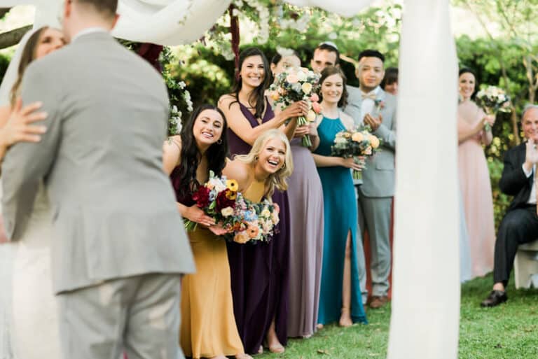 A wedding at the Inn at Fernbrook Farms, captured by candid, photo-journalistic NJ wedding photographer Ben Lau.